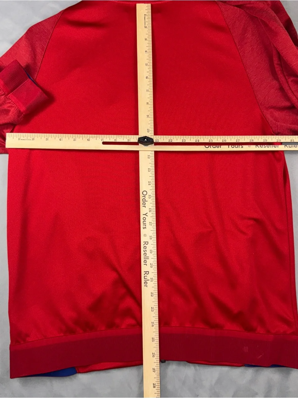 England National Team Jacket Mens Large Red Soccer Nike Vauxhall Dri-FIT
